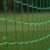 a green wire fence